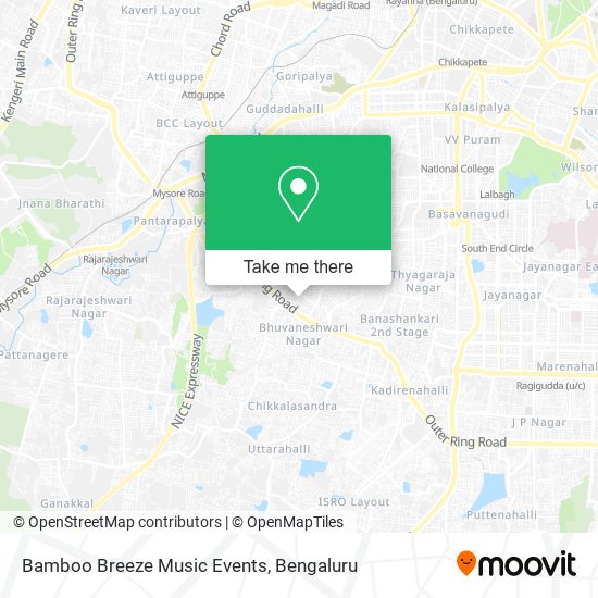 Bamboo Breeze Music Events map