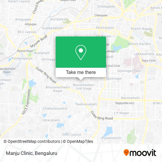 Manju Clinic map