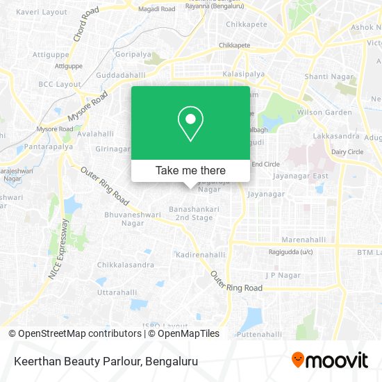 Keerthan Beauty Parlour map