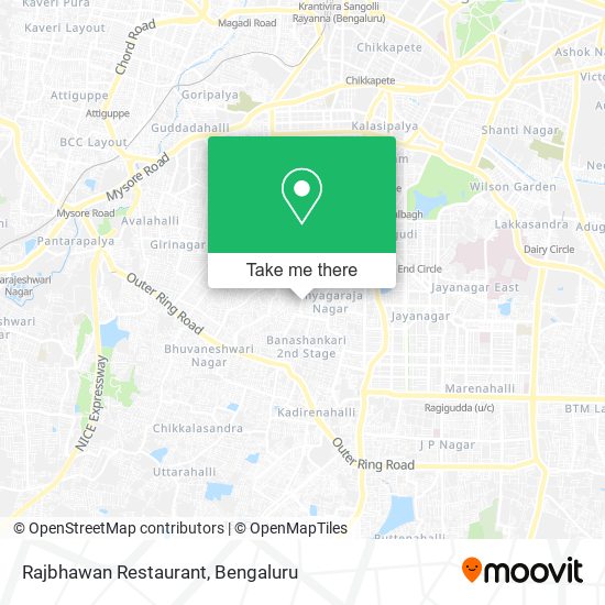 Rajbhawan Restaurant map