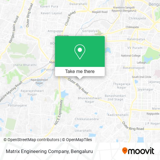 Matrix Engineering Company map
