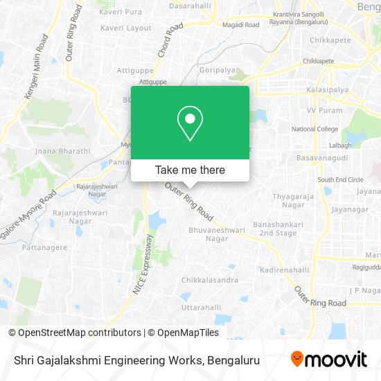 Shri Gajalakshmi Engineering Works map
