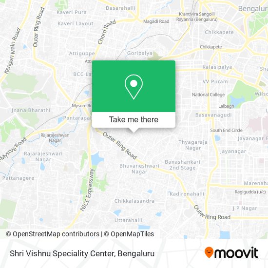 Shri Vishnu Speciality Center map