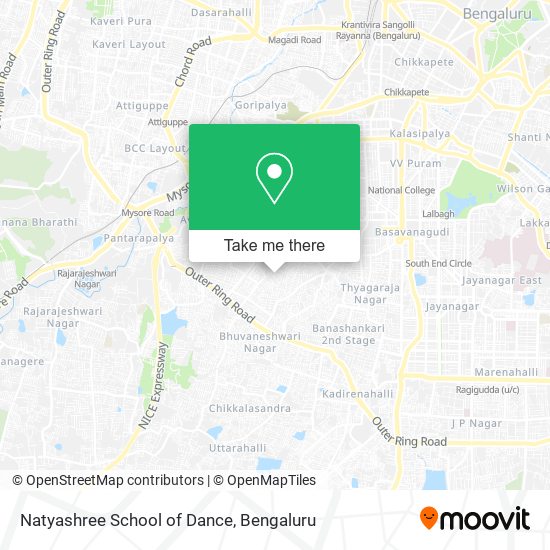 Natyashree School of Dance map