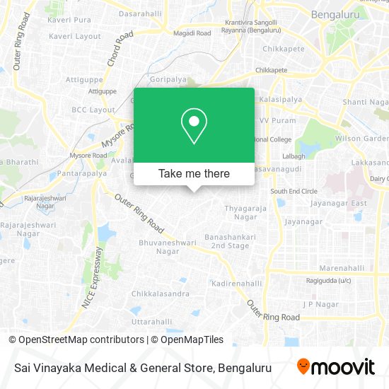 Sai Vinayaka Medical & General Store map