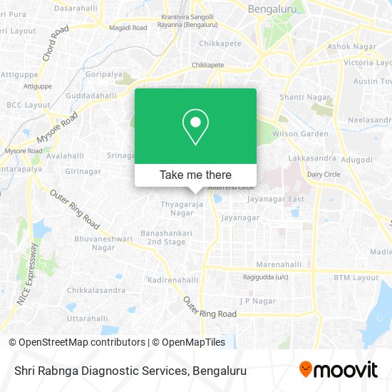 Shri Rabnga Diagnostic Services map