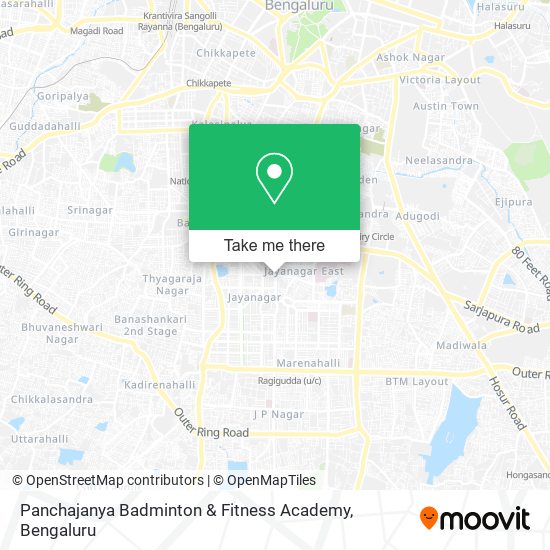 Panchajanya Badminton & Fitness Academy map