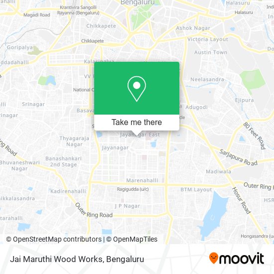 Jai Maruthi Wood Works map