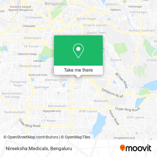 Nireeksha Medicals map