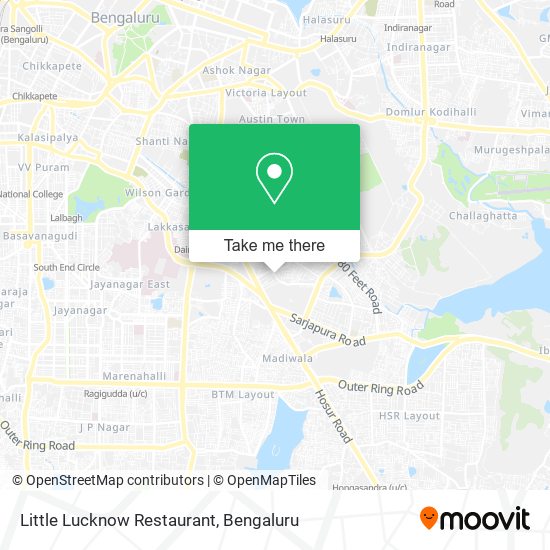 Little Lucknow Restaurant map