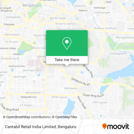 Cantabil Retail India Limited map