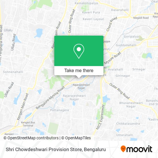 Shri Chowdeshwari Provision Store map