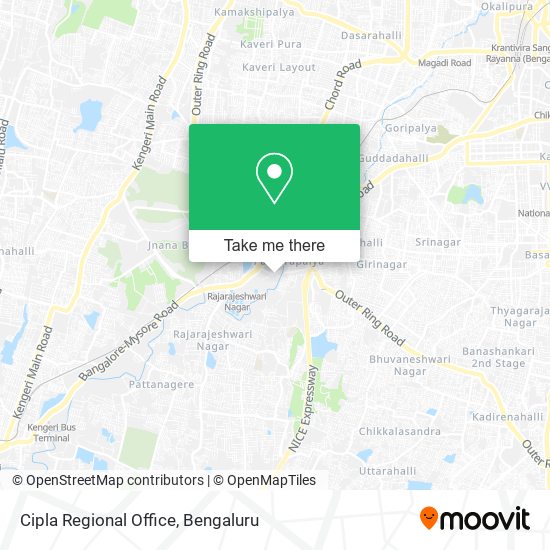 Cipla Regional Office map