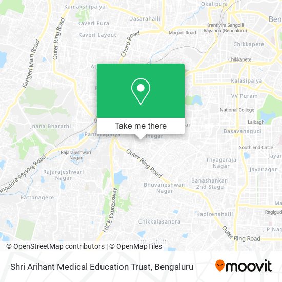Shri Arihant Medical Education Trust map