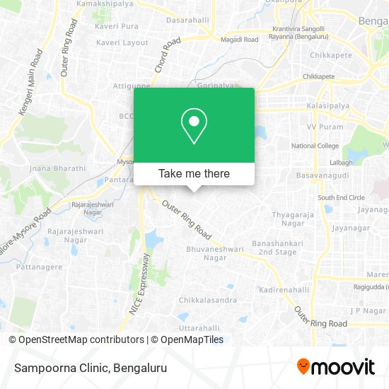 Sampoorna Clinic map