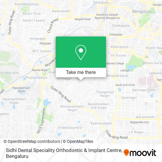 Sidhi Dental Speciality Orthodontic & Implant Centre map