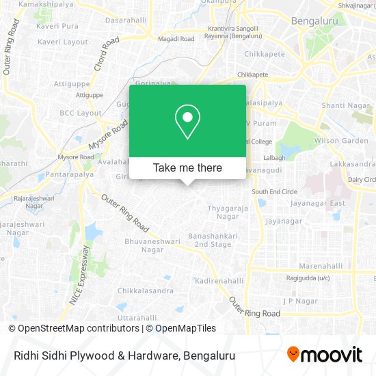 Ridhi Sidhi Plywood & Hardware map