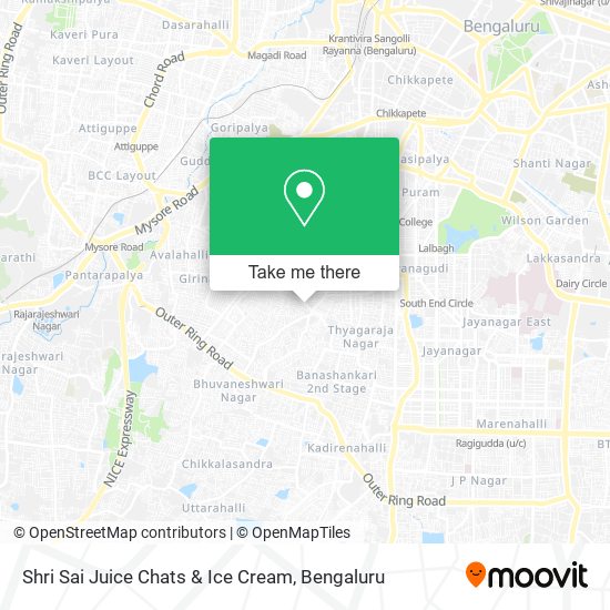 Shri Sai Juice Chats & Ice Cream map