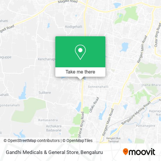 Gandhi Medicals & General Store map