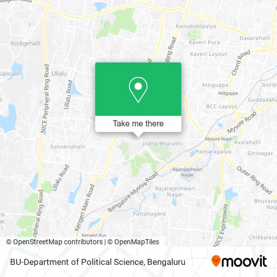 BU-Department of Political Science map