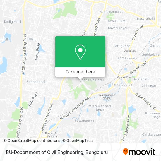 BU-Department of Civil Engineering map