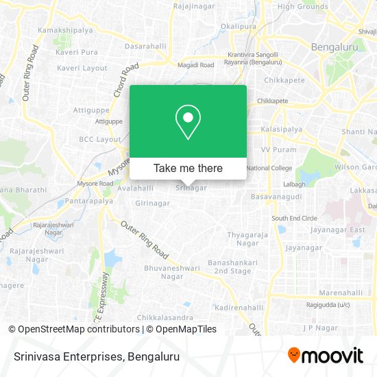 Srinivasa Enterprises map