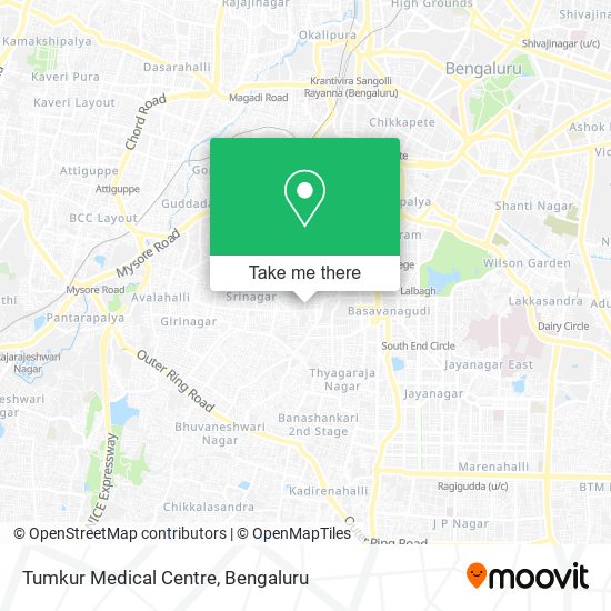 Tumkur Medical Centre map