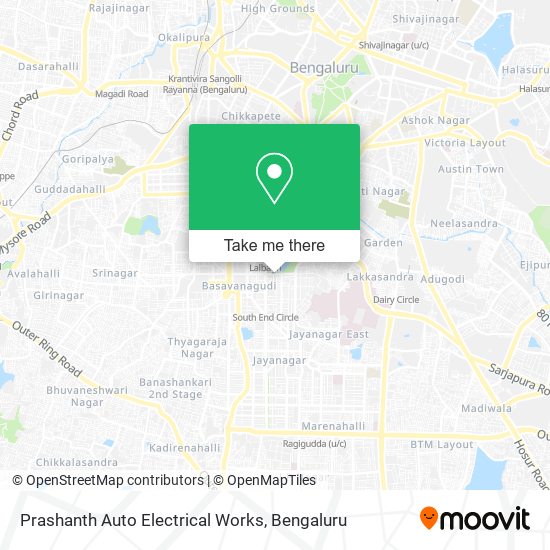 Prashanth Auto Electrical Works map