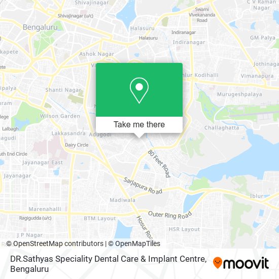 DR.Sathyas Speciality Dental Care & Implant Centre map