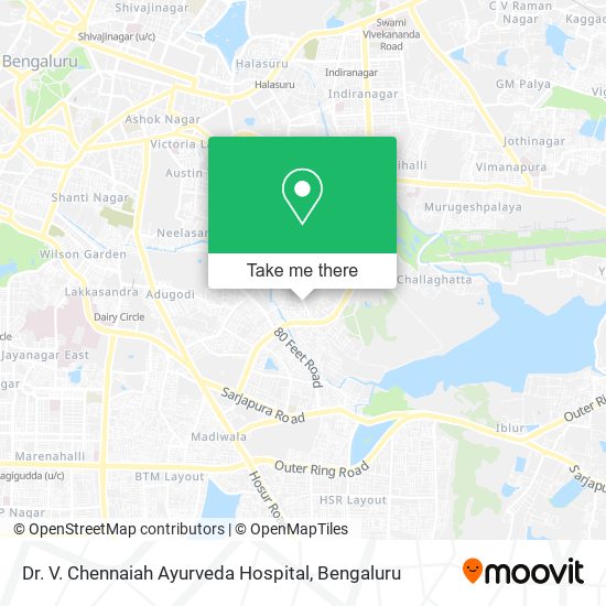 Dr. V. Chennaiah Ayurveda Hospital map