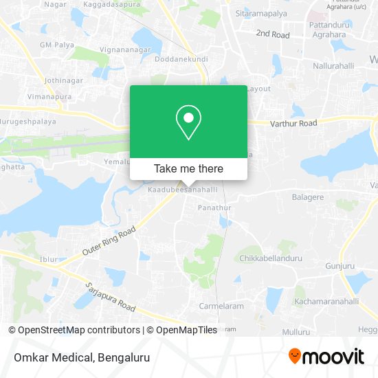 Omkar Medical map