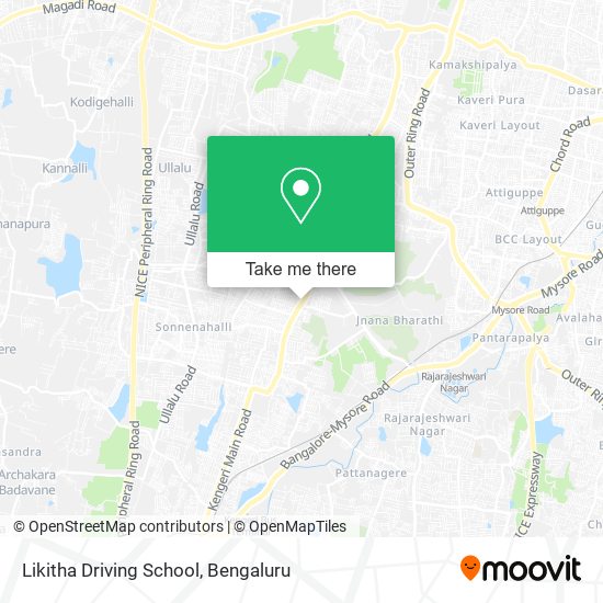 Likitha Driving School map