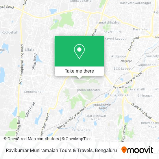 Ravikumar Muniramaiah Tours & Travels map