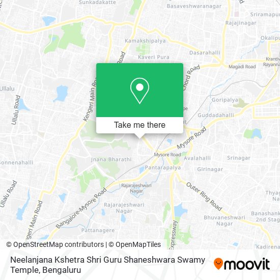 Neelanjana Kshetra Shri Guru Shaneshwara Swamy Temple map