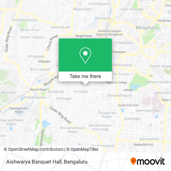 Aishwarya Banquet Hall map