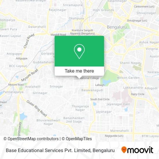 Base Educational Services Pvt. Limited map
