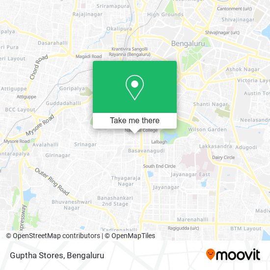 Guptha Stores map