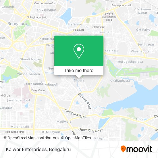 Kaiwar Enterprises map
