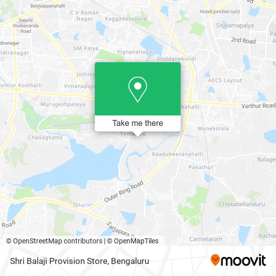 Shri Balaji Provision Store map