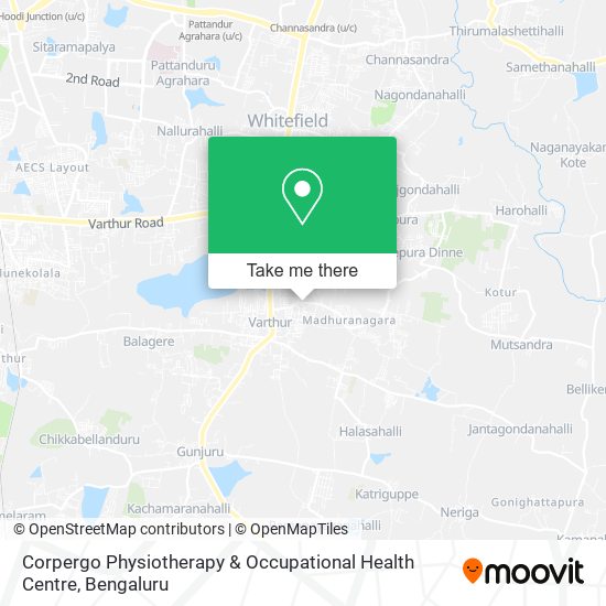 Corpergo Physiotherapy & Occupational Health Centre map