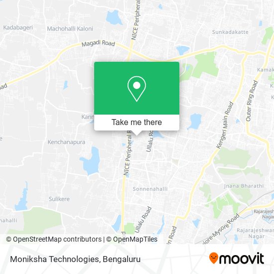 Moniksha Technologies map