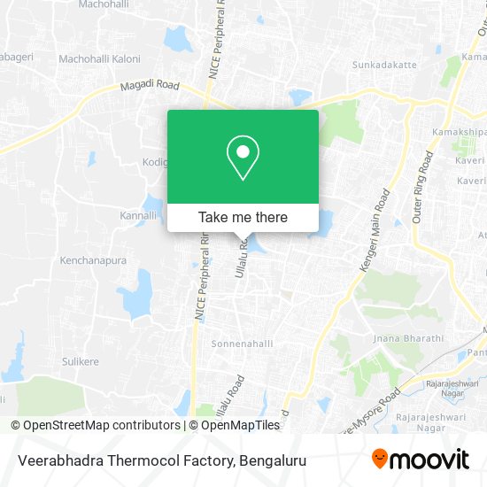 Veerabhadra Thermocol Factory map