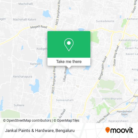 Jankal Paints & Hardware map