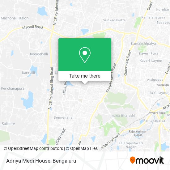 Adriya Medi House map