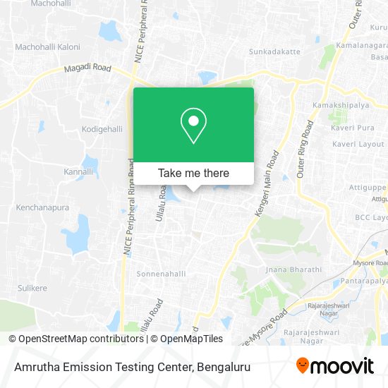 Amrutha Emission Testing Center map