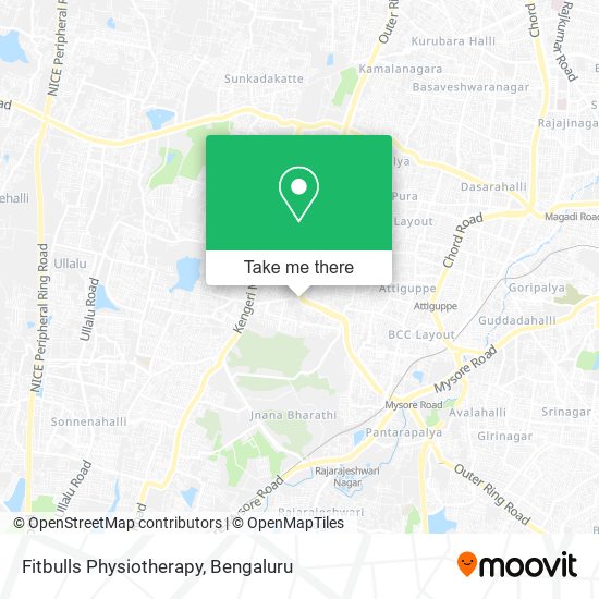 Fitbulls Physiotherapy map