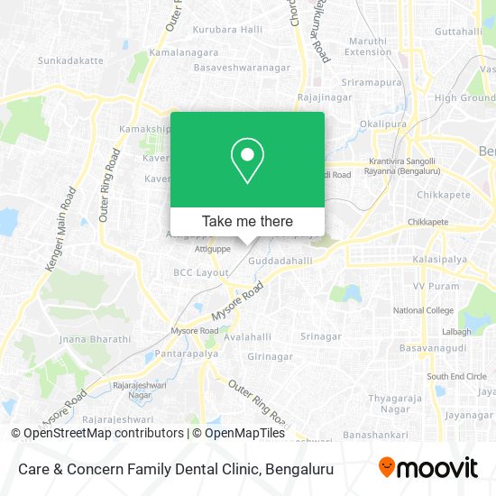 Care & Concern Family Dental Clinic map