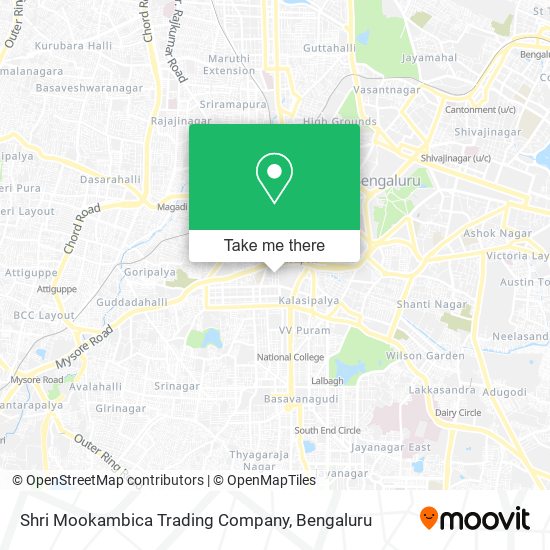 Shri Mookambica Trading Company map