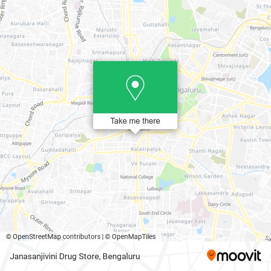 Janasanjivini Drug Store map