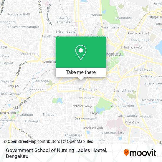 Government School of Nursing Ladies Hostel map